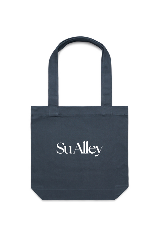 Navy Blue Tote